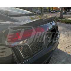 Carbon Fiber Trunk Wing Rear Spoiler For Audi R8 V10 2016-2018