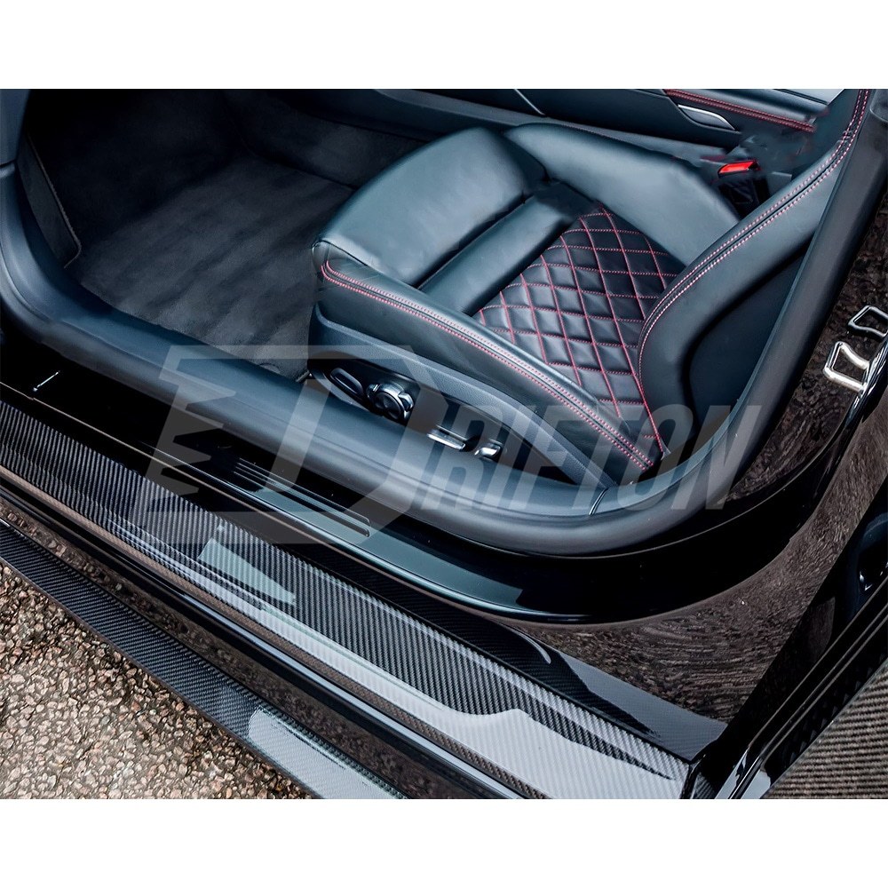 Dry Carbon Fiber Door Sill For Audi R8 2016-2024
