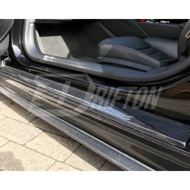 Dry Carbon Fiber Door Sill For Audi R8 2016-2024