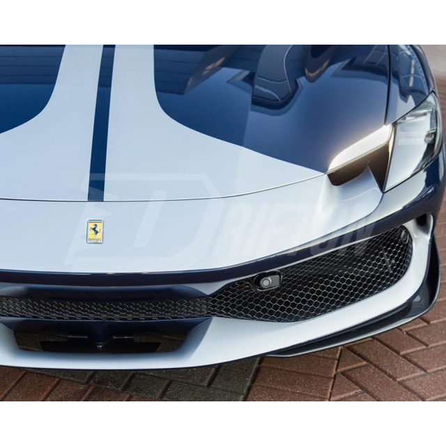AF Style Dry Carbon Fiber Front Lip For Ferrari 296 GTB & GTS 2021-2025