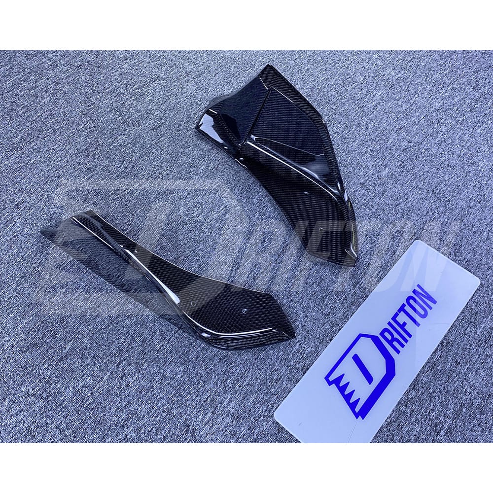 Aimgain Style Carbon Fiber Rear Spats Splitter For Toyota Supra MK5 A90 A91 GR 2019-2024
