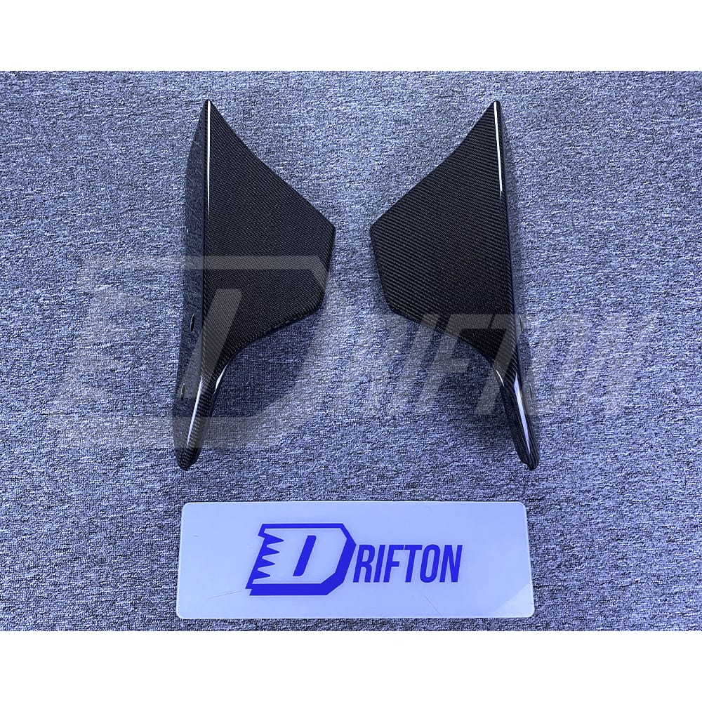 Aimgain Style Carbon Fiber Rear Spats Splitter For Toyota Supra MK5 A90 A91 GR 2019-2024