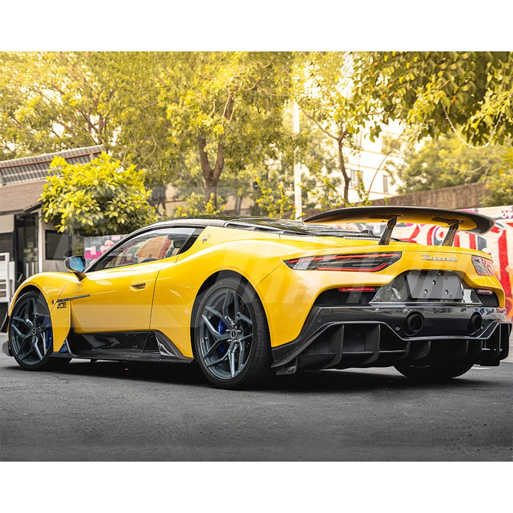 Aria Style Dry Carbon Fiber Front Lip For Maserati MC20