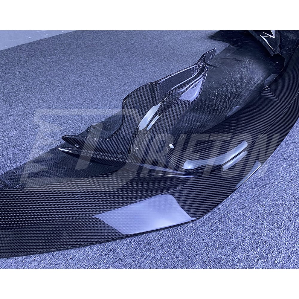 Aria Style Dry Carbon Fiber Front Lip For Maserati MC20