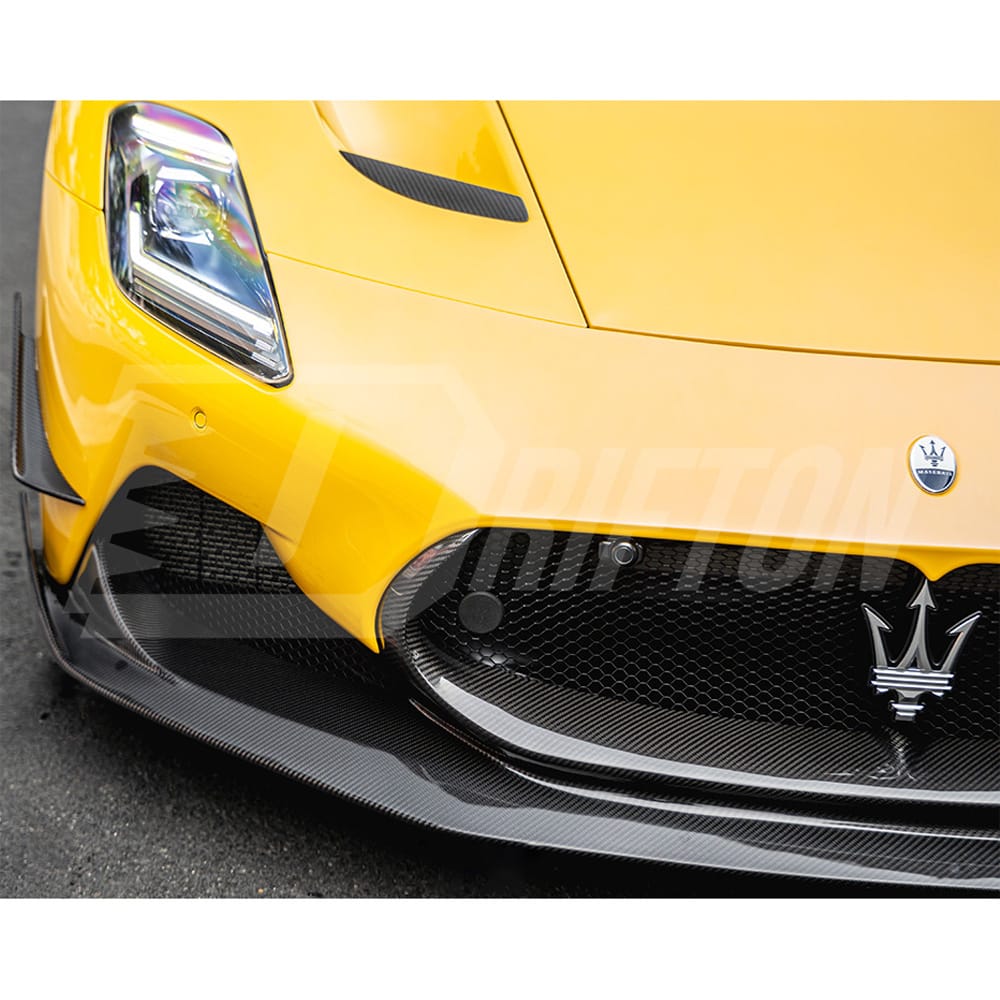 Aria Style Dry Carbon Fiber Front Lip For Maserati MC20