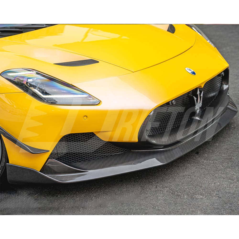 Aria Style Dry Carbon Fiber Front Lip For Maserati MC20