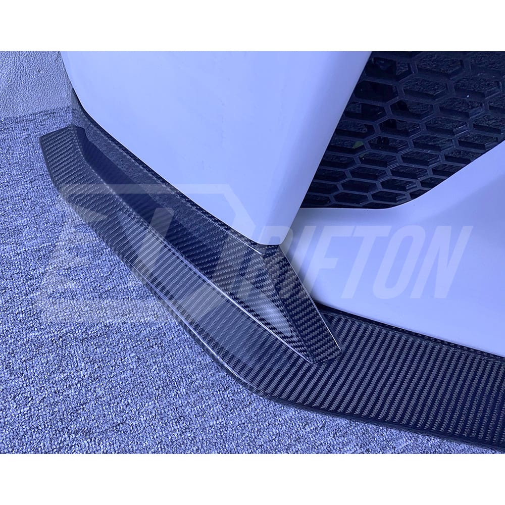 CMST Style Half Carbon Fiber Front Bumper With Front Lip For Nissan R35 GTR 2008-2016