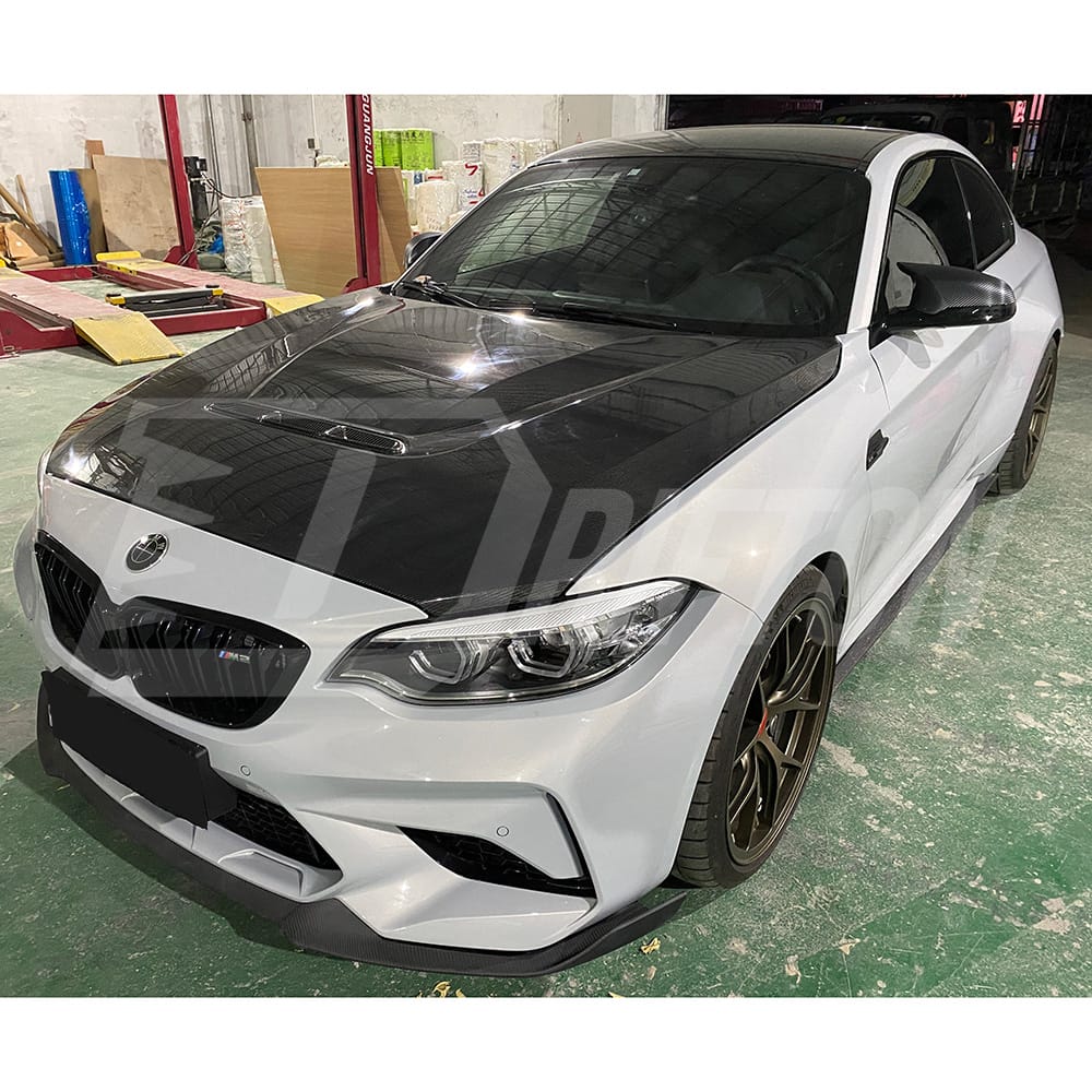 CS Style Carbon Fiber Hood For BMW F87 M2 M2C 2016-2019