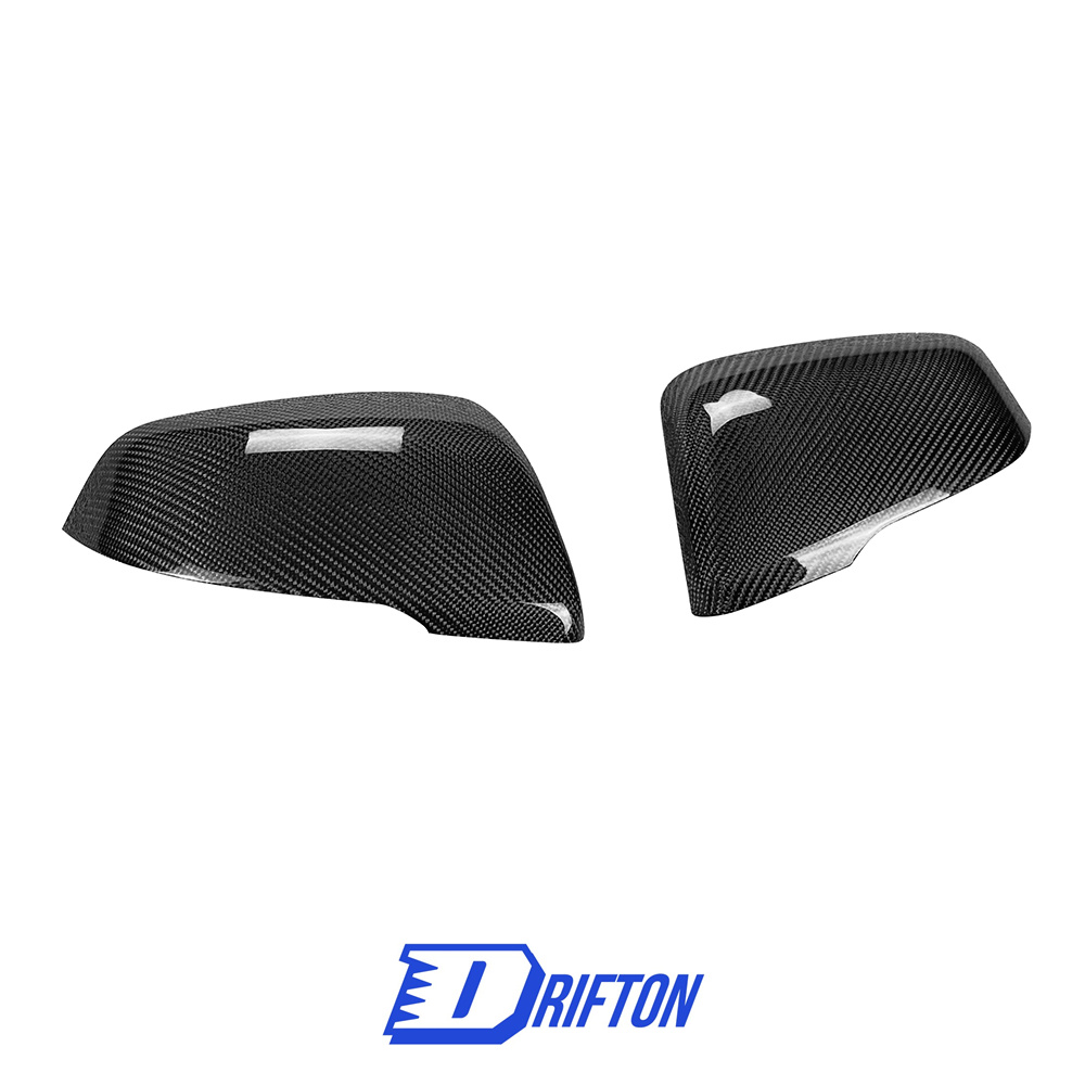 Carbon Fiber Repalcement Side Mirror Cover For Toyota Supra MK5 A90 A91 GR 2019-2024
