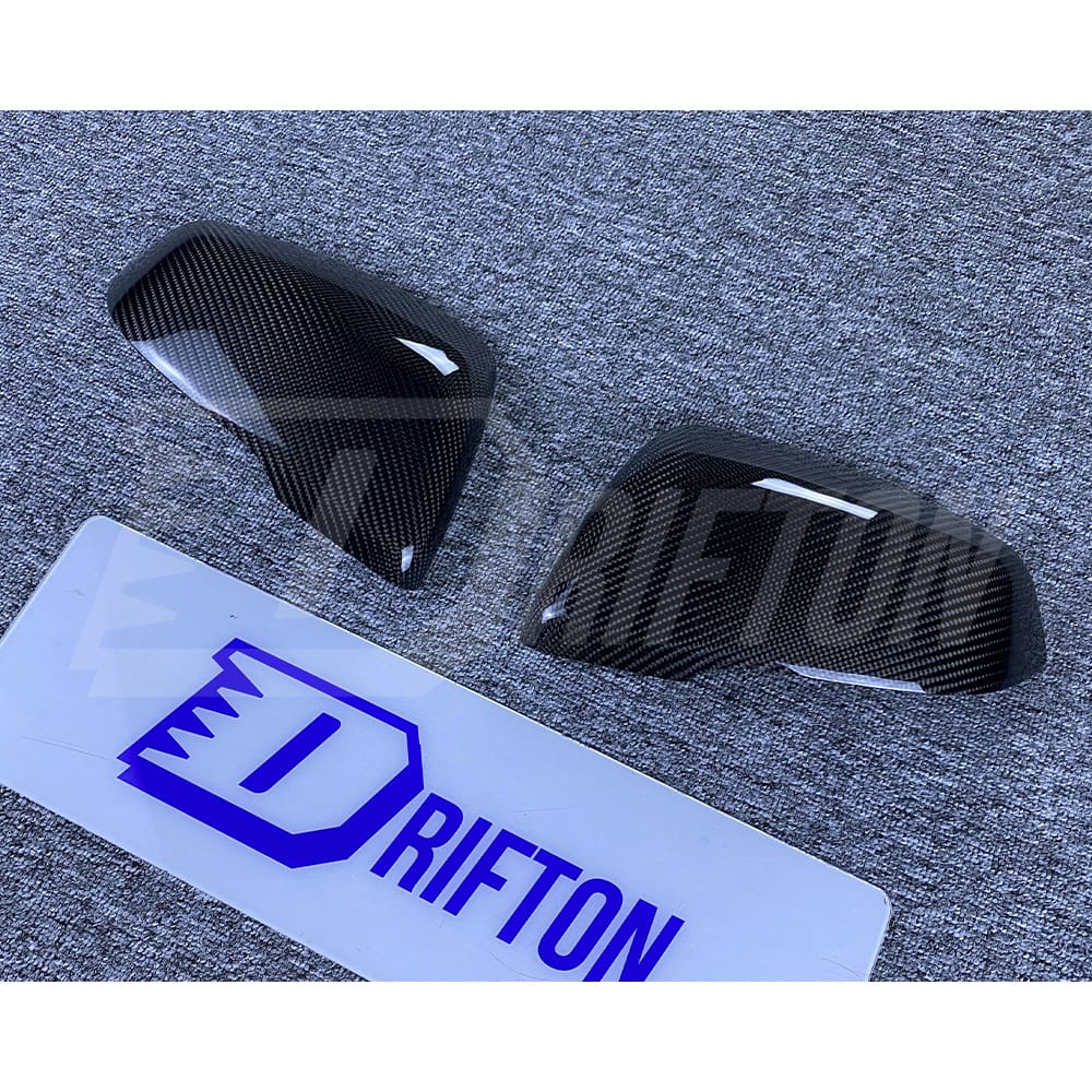 Carbon Fiber Repalcement Side Mirror Cover For Toyota Supra MK5 A90 A91 GR 2019-2024