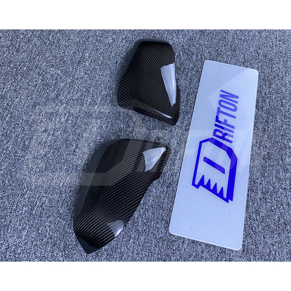 Carbon Fiber Repalcement Side Mirror Cover For Toyota Supra MK5 A90 A91 GR 2019-2024