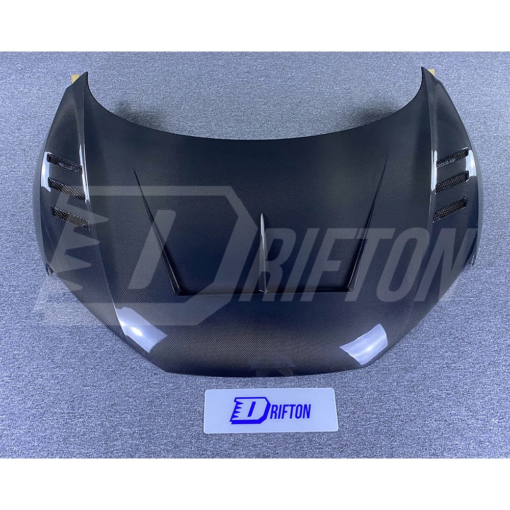 Drifton Style Carbon Fiber Hood For Audi R8 2016-2024