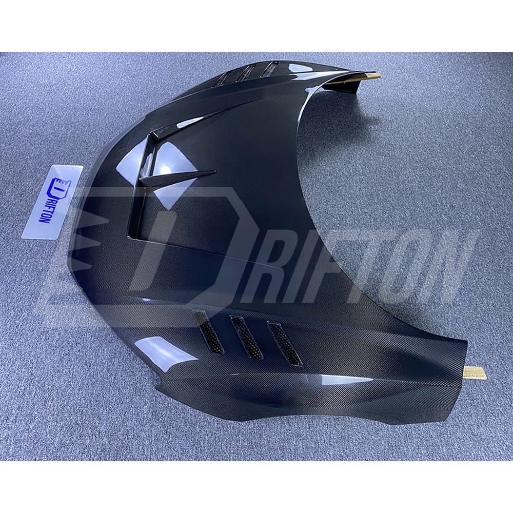 Drifton Style Carbon Fiber Hood For Audi R8 2016-2024