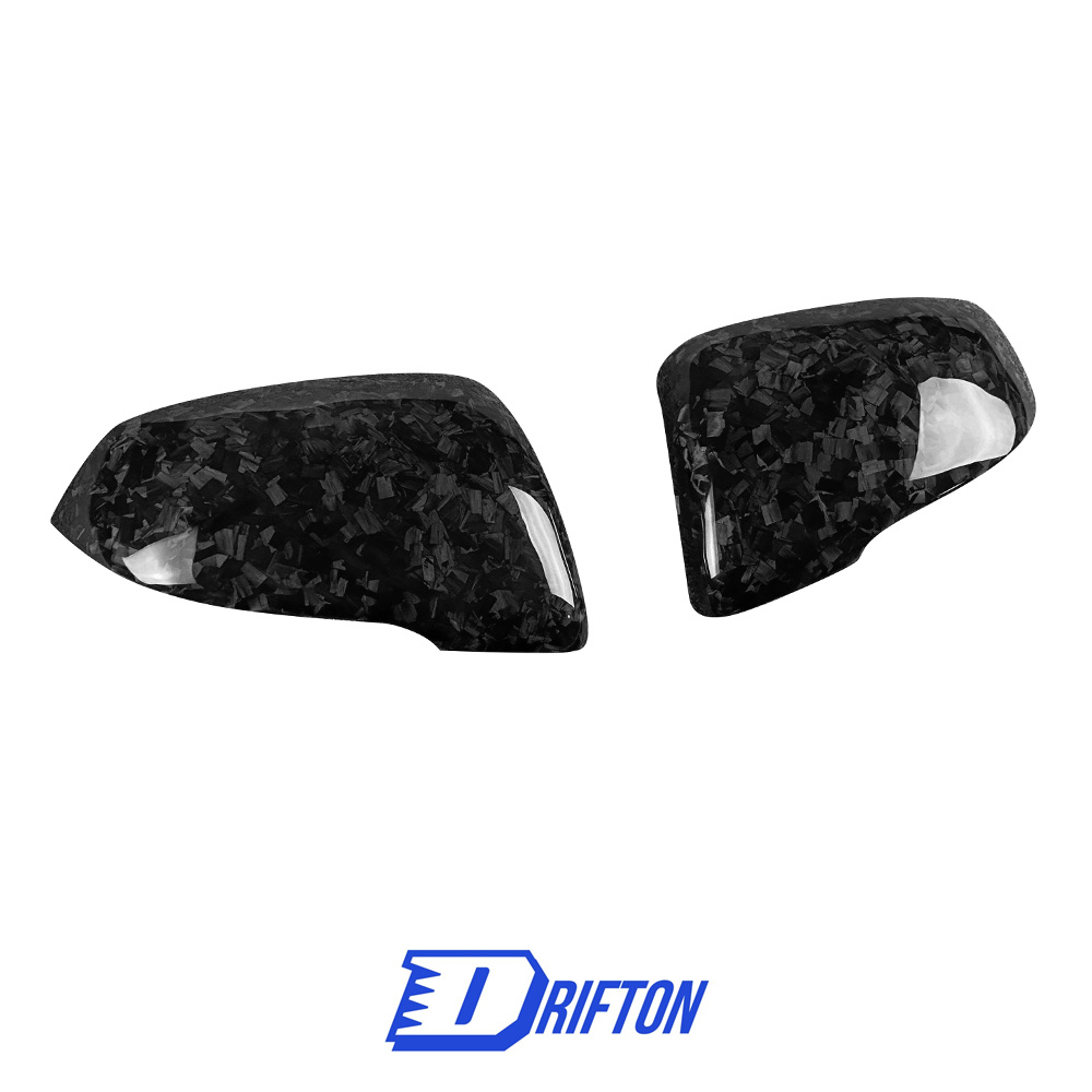 Forged Carbon Fiber Repalcement Side Mirror Cover For Toyota Supra MK5 A90 A91 GR 2019-2024