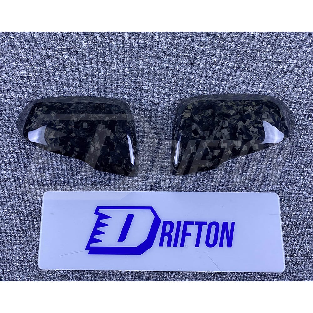 Forged Carbon Fiber Repalcement Side Mirror Cover For Toyota Supra MK5 A90 A91 GR 2019-2024