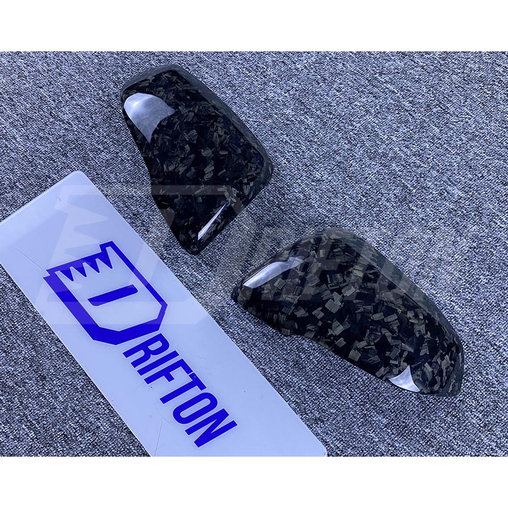 Forged Carbon Fiber Repalcement Side Mirror Cover For Toyota Supra MK5 A90 A91 GR 2019-2024
