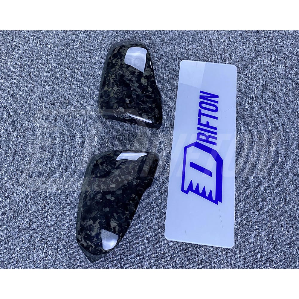 Forged Carbon Fiber Repalcement Side Mirror Cover For Toyota Supra MK5 A90 A91 GR 2019-2024