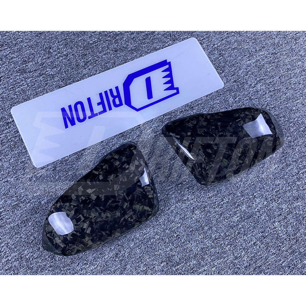 Forged Carbon Fiber Repalcement Side Mirror Cover For Toyota Supra MK5 A90 A91 GR 2019-2024