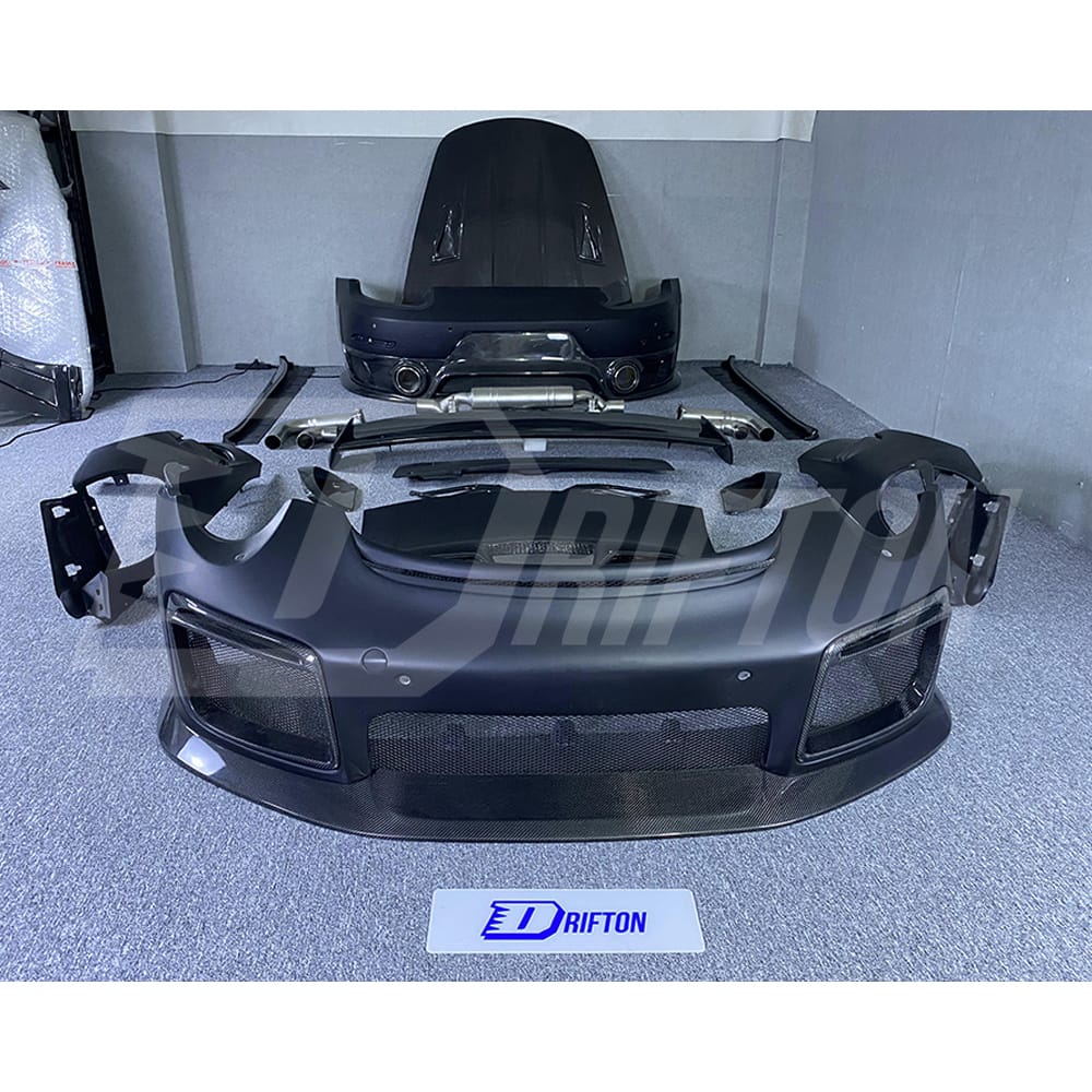 GT2RS Style Half Carbon Fiber Body Kit For Porsche 911 Carrera S 4S 991 991.1 991.2 2012-2018