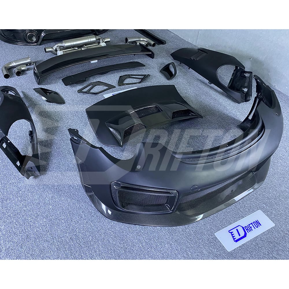 GT2RS Style Half Carbon Fiber Body Kit For Porsche 911 Carrera S 4S 991 991.1 991.2 2012-2018