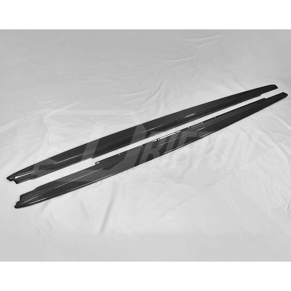 MP Style Carbon Fiber Side Skirt For BMW 5 Series G30 2017-2023