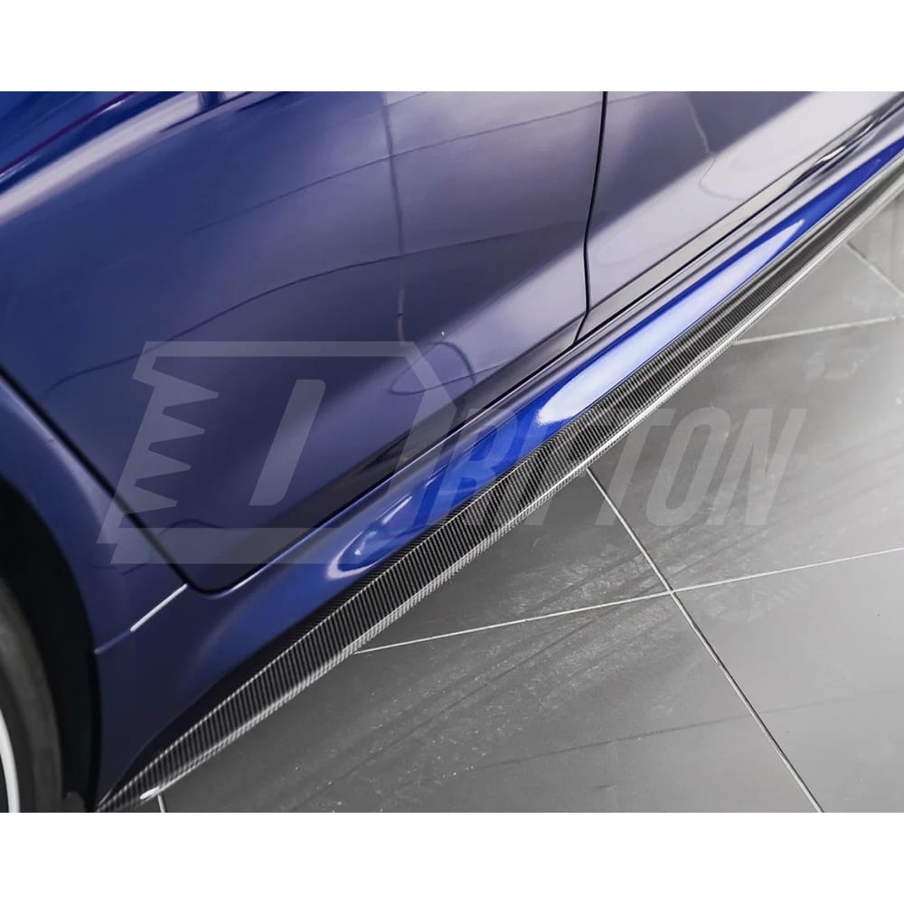 MP Style Carbon Fiber Side Skirt For BMW 5 Series G30 2017-2023