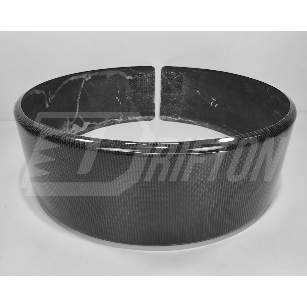 Mansory Style Dry Carbon Fiber Wheel Spare Tire Ring Cover For Mercedes Benz G-Class W464 G500 AMG G63 2018-2020