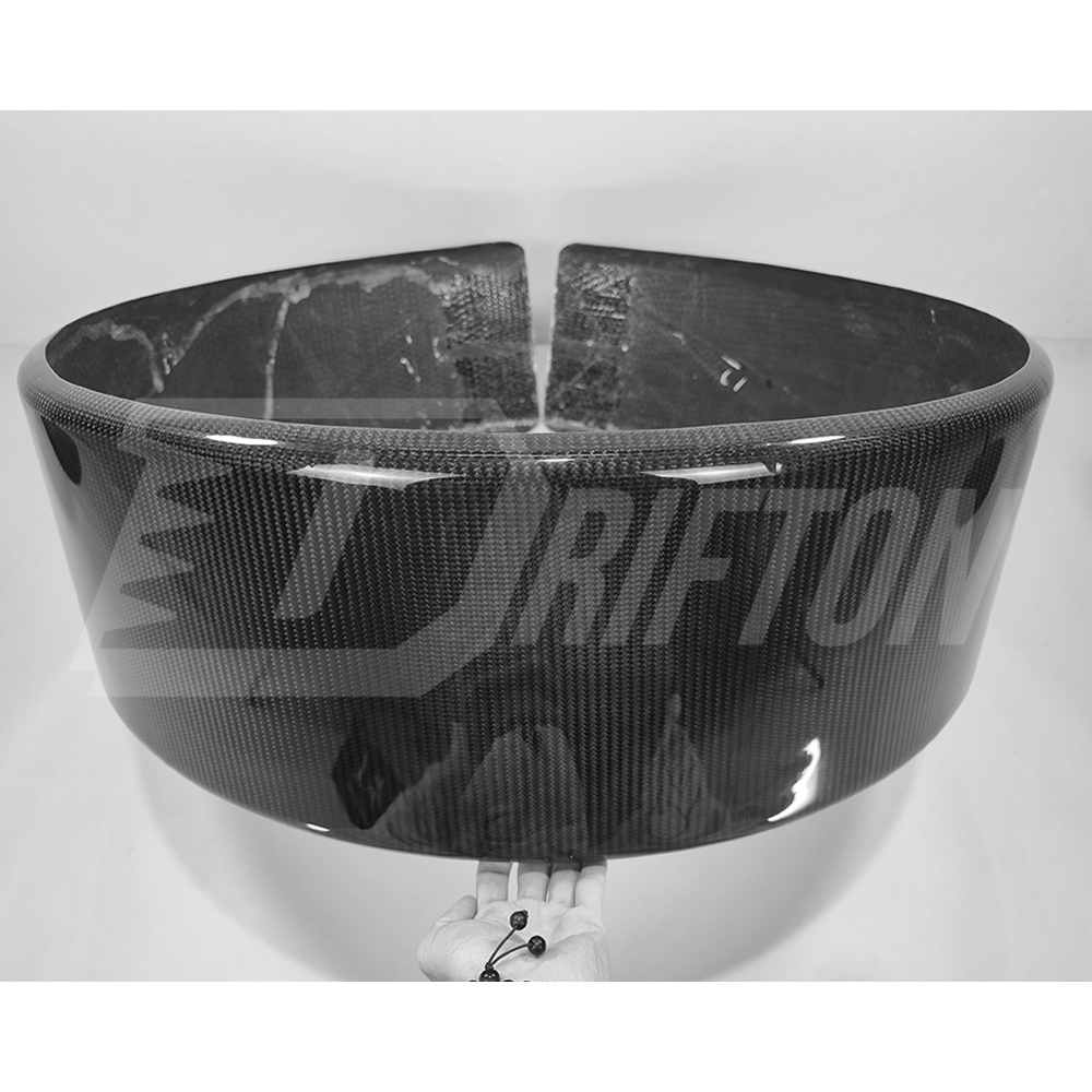 Mansory Style Dry Carbon Fiber Wheel Spare Tire Ring Cover For Mercedes Benz G-Class W464 G500 AMG G63 2018-2020