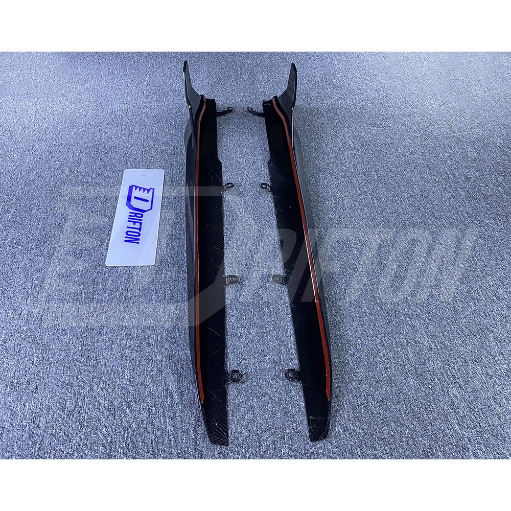 SQ Style Dry Carbon Fiber Side Skirt For BMW M8 F90 F91 F92 F93 2020-2024