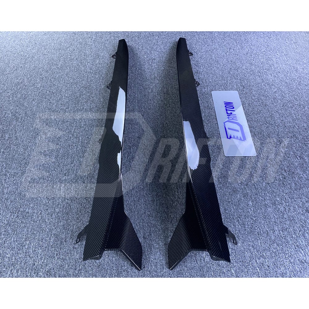 SQ Style Dry Carbon Fiber Side Skirt For BMW M8 F90 F91 F92 F93 2020-2024