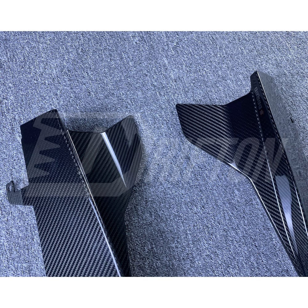 SQ Style Dry Carbon Fiber Side Skirt For BMW M8 F90 F91 F92 F93 2020-2024