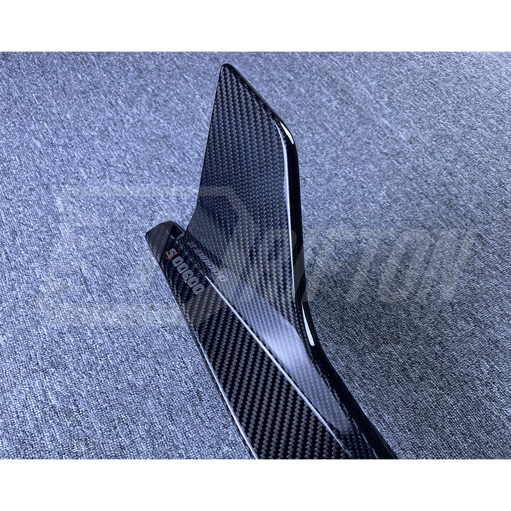 SQ Style Dry Carbon Fiber Side Skirt For BMW M8 F90 F91 F92 F93 2020-2024