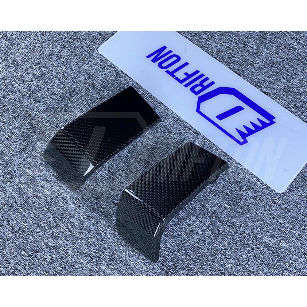 TopCar  Style Dry Carbon Fiber Front Bumper Trims For Mercedes Benz G Class W464 AMG G63 2018-2024