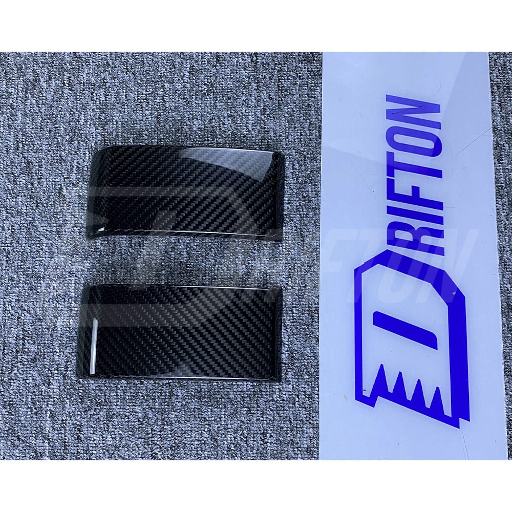 TopCar Style Dry Carbon Fiber Rear Bumper Trims For Mercedes Benz G Class W464 AMG G63 2018-2020