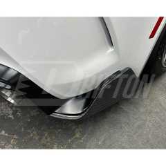 Aimgain Style Carbon Fiber Rear Spats Splitter For Toyota Supra MK5 A90 A91 GR 2019-2024