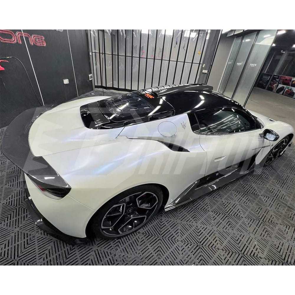 Aria Style Dry Carbon Fiber Side Skirt For Maserati MC20