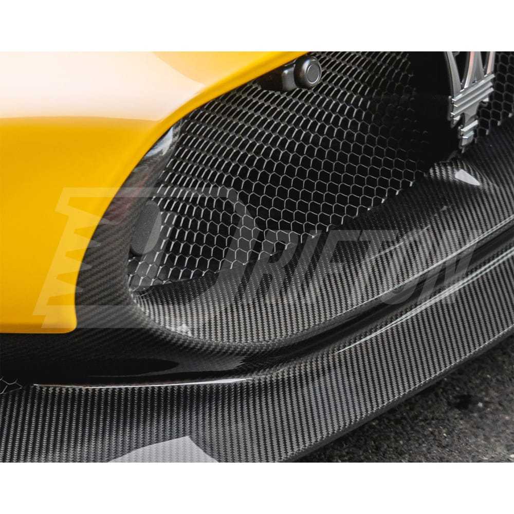 Aria Style Dry Carbon Fiber Front Lip For Maserati MC20