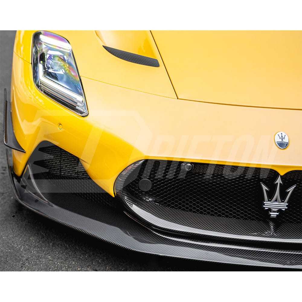 Aria Style Dry Carbon Fiber Front Lip For Maserati MC20
