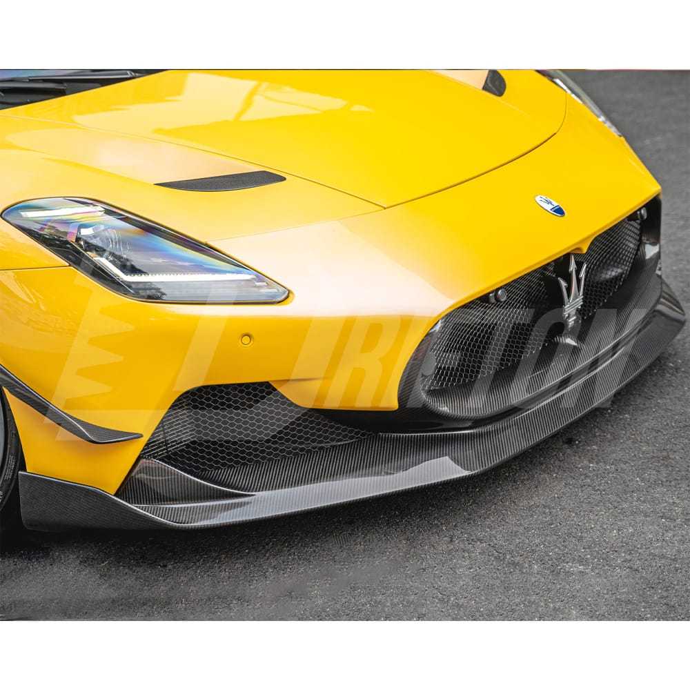 Aria Style Dry Carbon Fiber Front Lip For Maserati MC20
