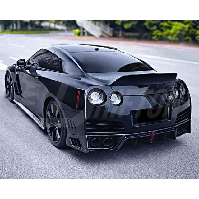 CMST V2 Style Carbon Fiber Side Skirt For Nissan R35 GTR 2008-2026