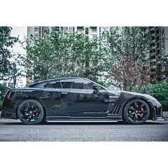 CMST V2 Style Carbon Fiber Side Skirt For Nissan R35 GTR 2008-2026