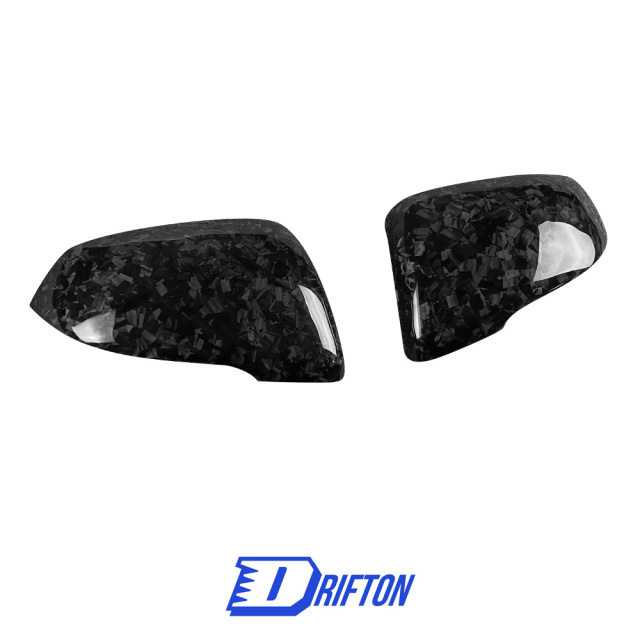 Forged Carbon Fiber Repalcement Side Mirror Cover For Toyota Supra MK5 A90 A91 GR 2019-2024