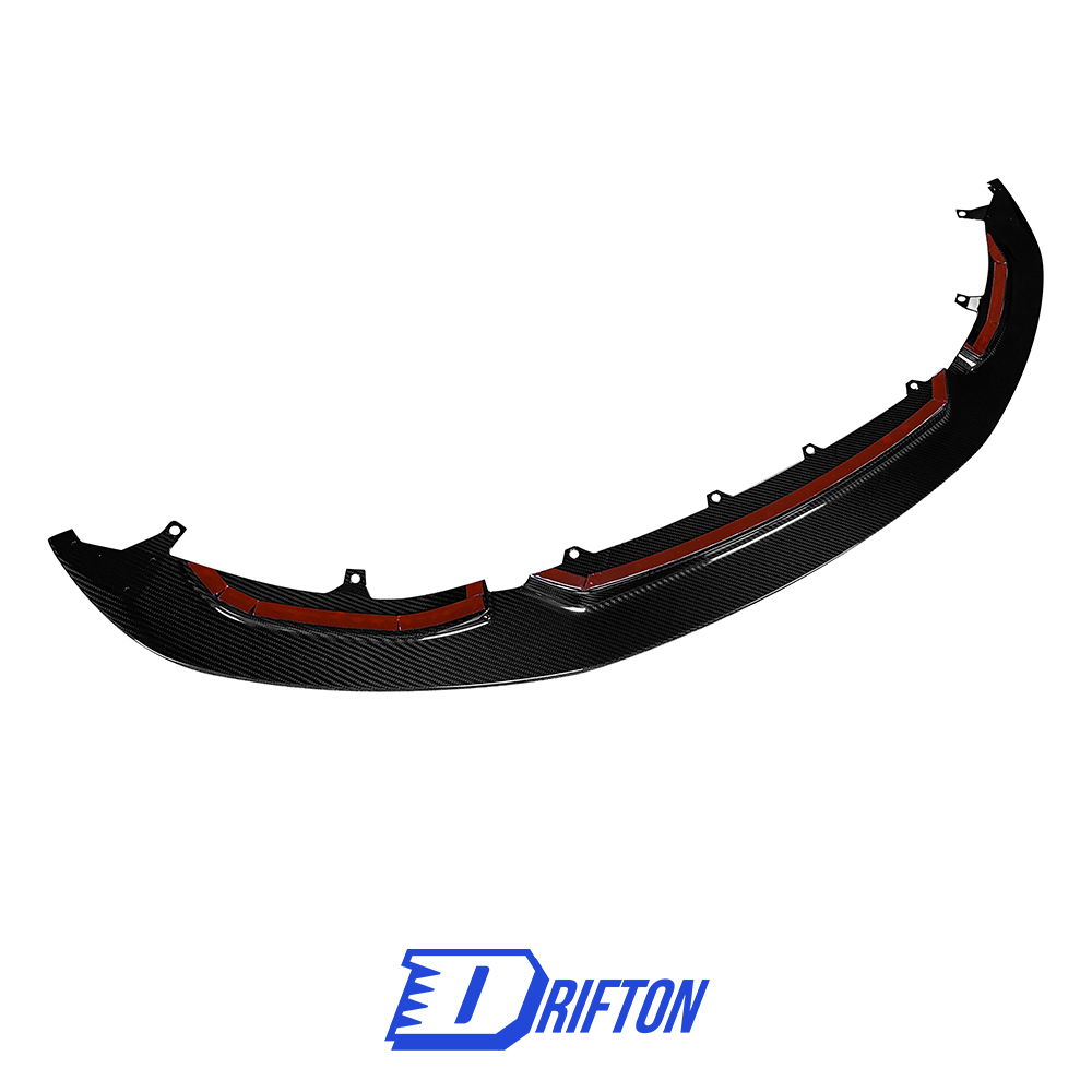 GT4 Style Dry Carbon Fiber Front Lip For BMW M3 M4 F80 F82 F83 2014-2020