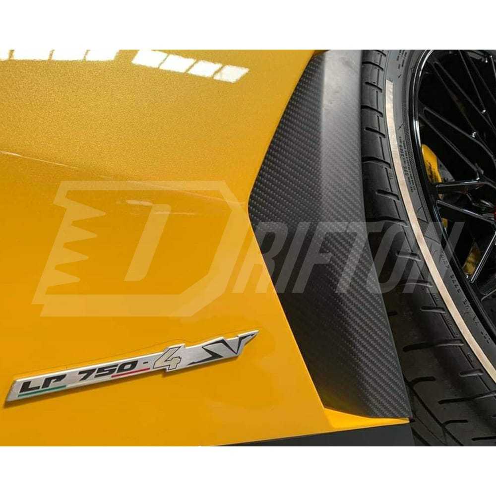 LB Style Carbon Fiber Side Skirt Intake Air Vents For Lamborghini Aventador SV LP750 2015-2017