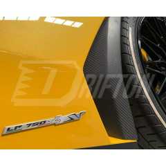 LB Style Carbon Fiber Side Skirt Intake Air Vents For Lamborghini Aventador SV LP750 2015-2017