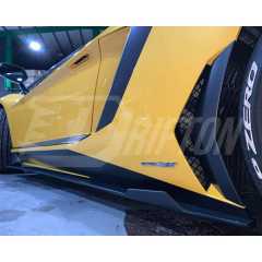 LB Style Carbon Fiber Side Skirt Intake Air Vents For Lamborghini Aventador SV LP750 2015-2017