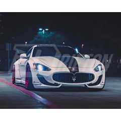 Liberty Walk LB Style Glass Fiber Wide Body Kit For Maserati Granturismo Grancabrio GT GTS GC 2007-2015