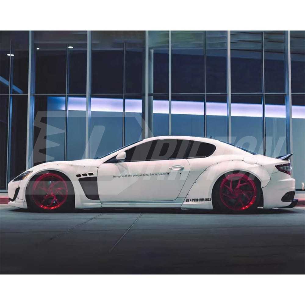Liberty Walk LB Style Glass Fiber Wide Body Kit For Maserati Granturismo Grancabrio GT GTS GC 2007-2015