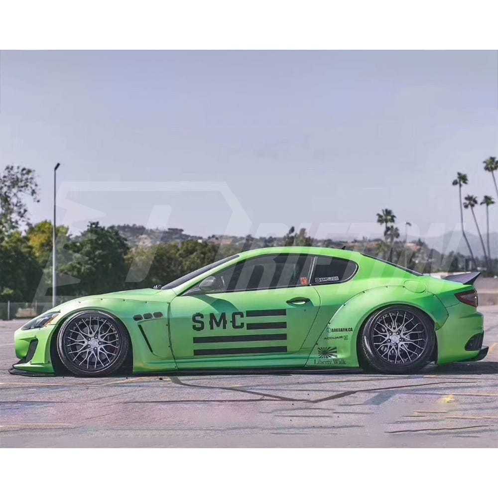 Liberty Walk LB Style Glass Fiber Wide Body Kit For Maserati Granturismo Grancabrio GT GTS GC 2007-2015