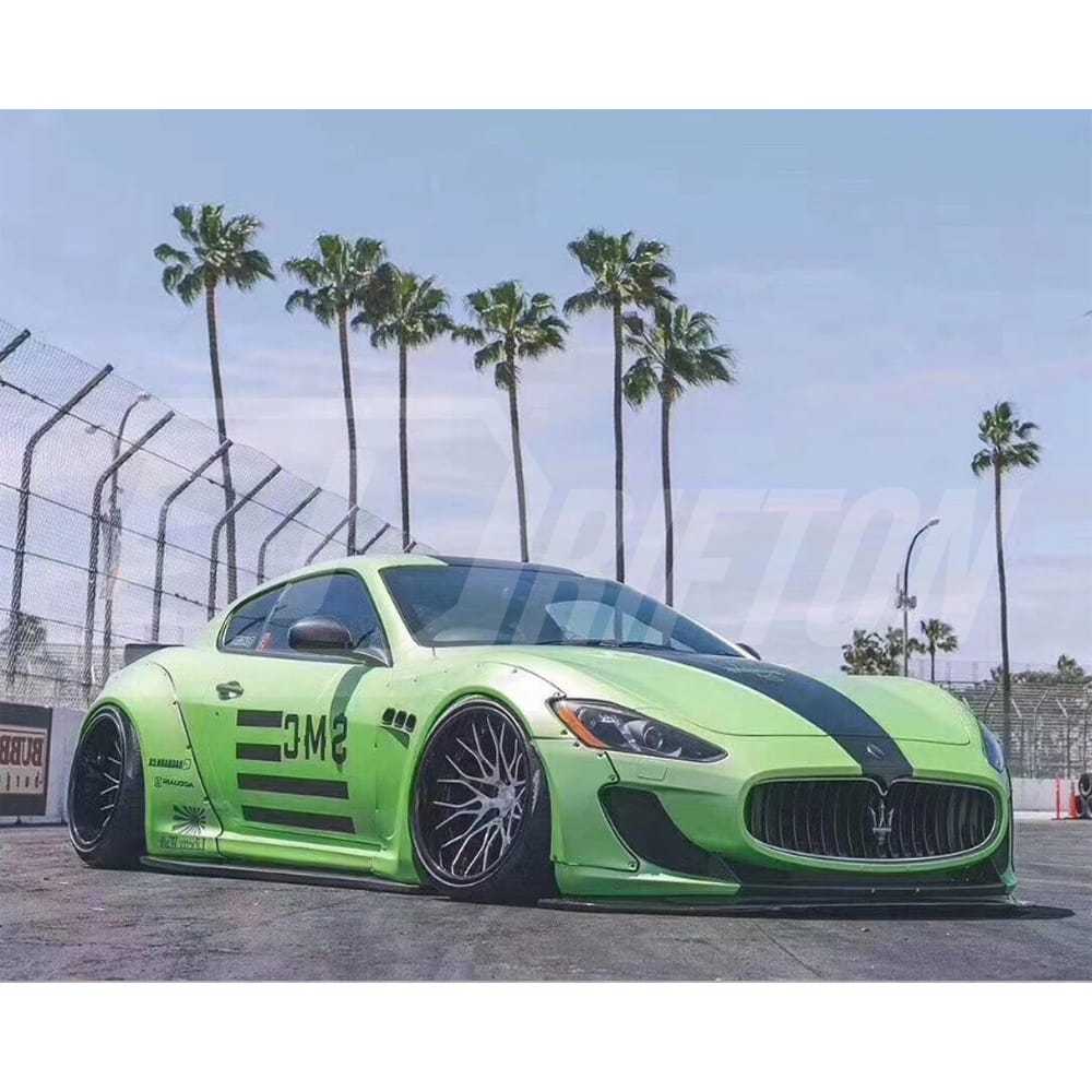 Liberty Walk LB Style Glass Fiber Wide Body Kit For Maserati Granturismo Grancabrio GT GTS GC 2007-2015